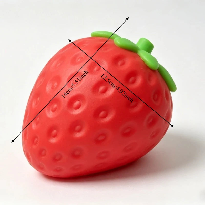 Giant Strawberry Slow-Rise Squishy