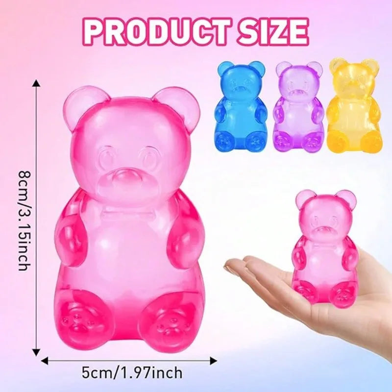NeeDoh Gummy Bear Squishy Fidget Toy – Blue
