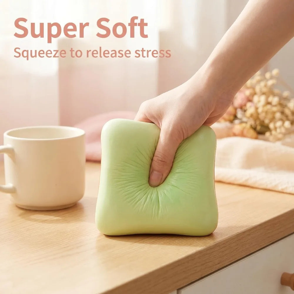 Simulation Butter Toast Bread Squishy Toys for Stress Relief