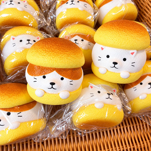 Kawaii Burger Animal Slow-Rise Squishy