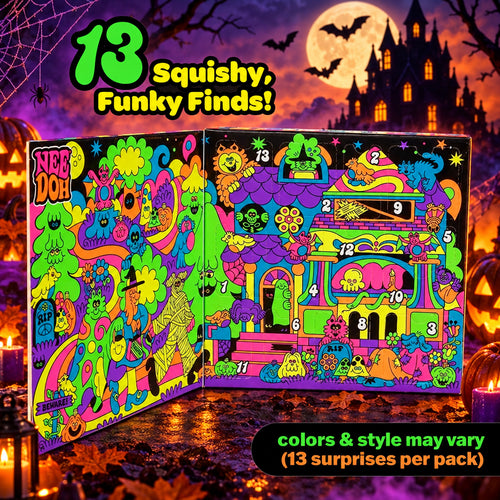 NeeDoh Squishy Countdown Calendars – Halloween or Christmas
