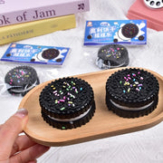 Sandwich Biscuit Squishy Toy – Soft Cookie Cake Squeeze