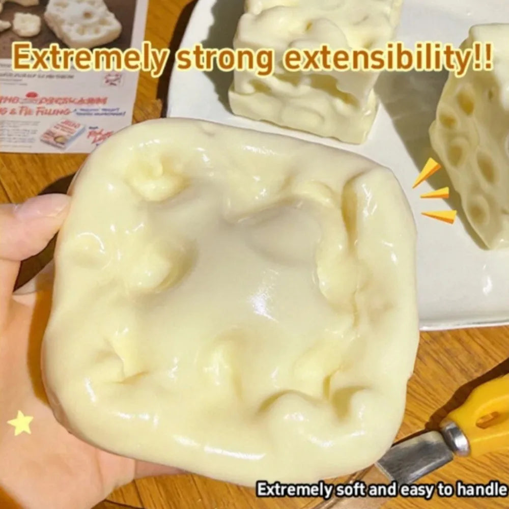 Taba Cheese Cube Squishy