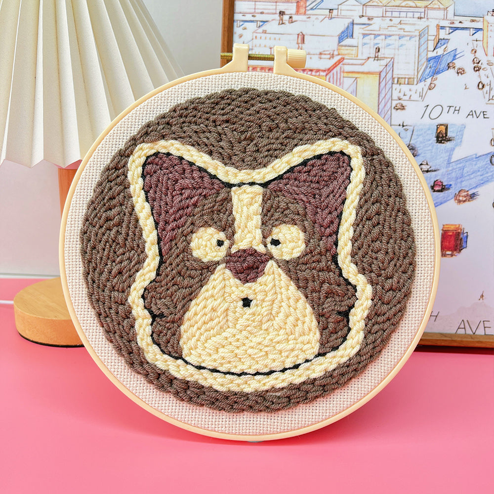 Punch Needle Embroidery Starter Kit - Dogs