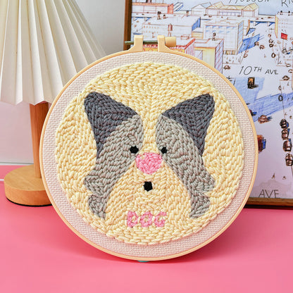 Punch Needle Embroidery Starter Kit - Dogs