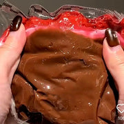 Chocolate Strawberry Cake Squishy – Slow-Rebound Silicone Toy