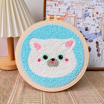 Punch Needle Embroidery Starter Kit -Cats