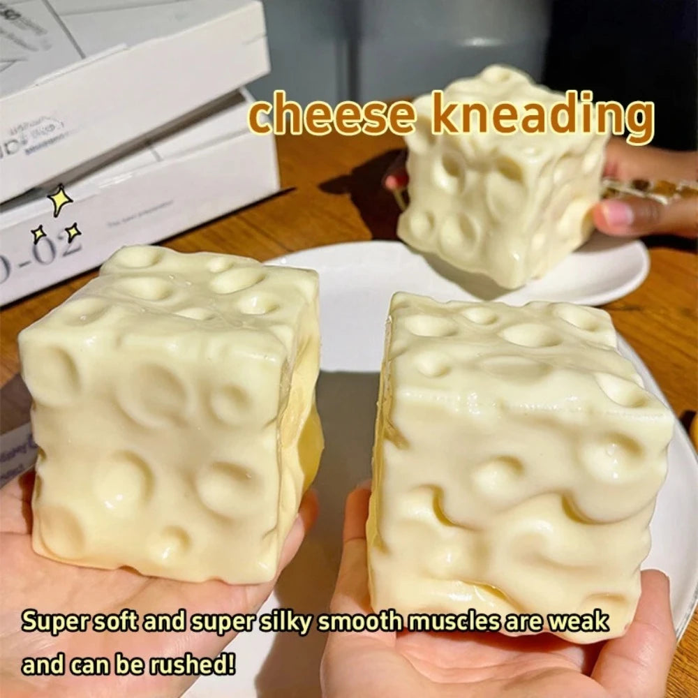 Taba Cheese Cube Squishy