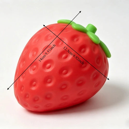 Giant Strawberry Slow-Rise Squishy