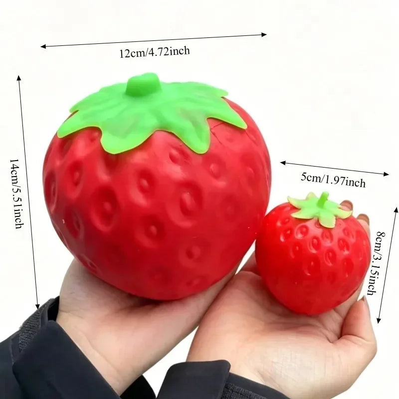Giant Strawberry Slow-Rise Squishy