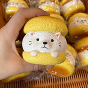 Kawaii Burger Animal Slow-Rise Squishy