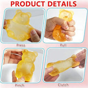 NeeDoh Gummy Bear Squishy Fidget Toy – Purple