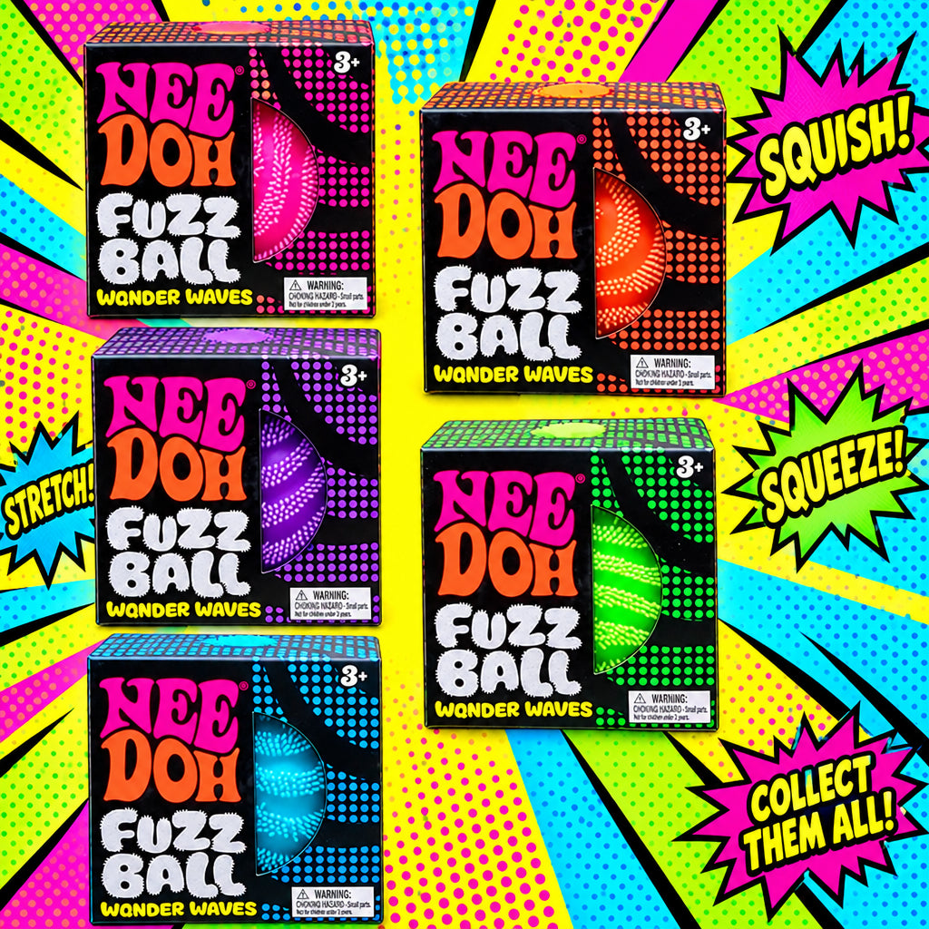NeeDoh Fuzz Ball Sensory Squishy