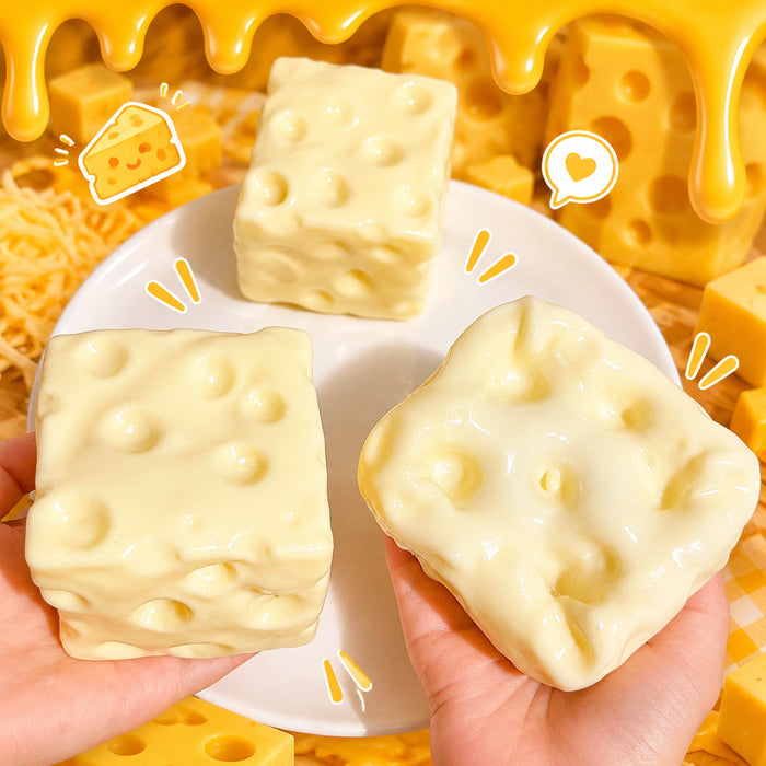 Taba Cheese Cube Squishy